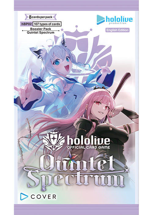 Hololive Card Game - Quintet Spectrum Booster Pack (English)