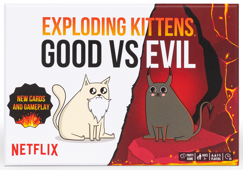 Exploding Kittens Good Vs Evil | HFX Games