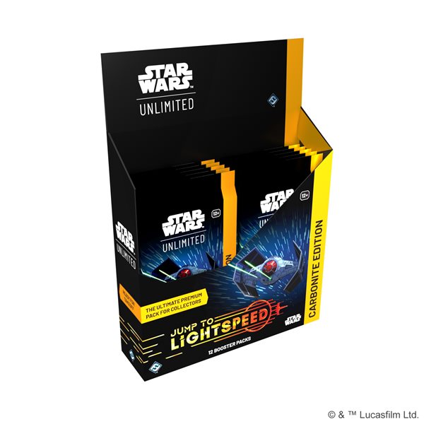 Star Wars: Unlimited: Jump to Lightspeed - Carbonite Booster Box