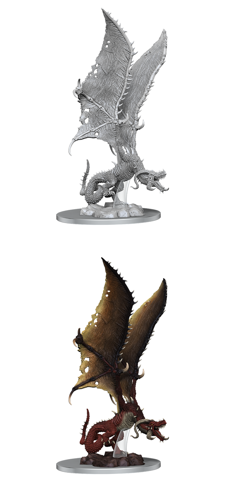 Pathfinder Battles Unpainted Miniatures: Flame Drake