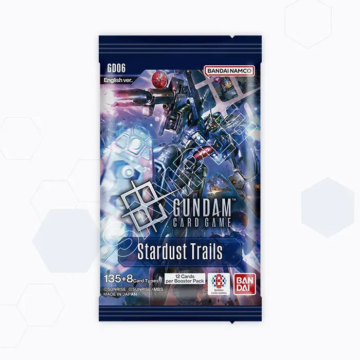 Gundam Card Game - GD-06 Stardust Trails Booster Pack