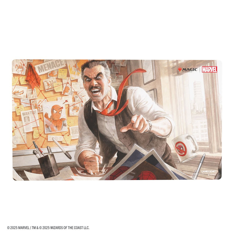 Gamegenic Playmat - Stitched - MTG - Marvel's Spider-Man - J. Jonah Jameson
