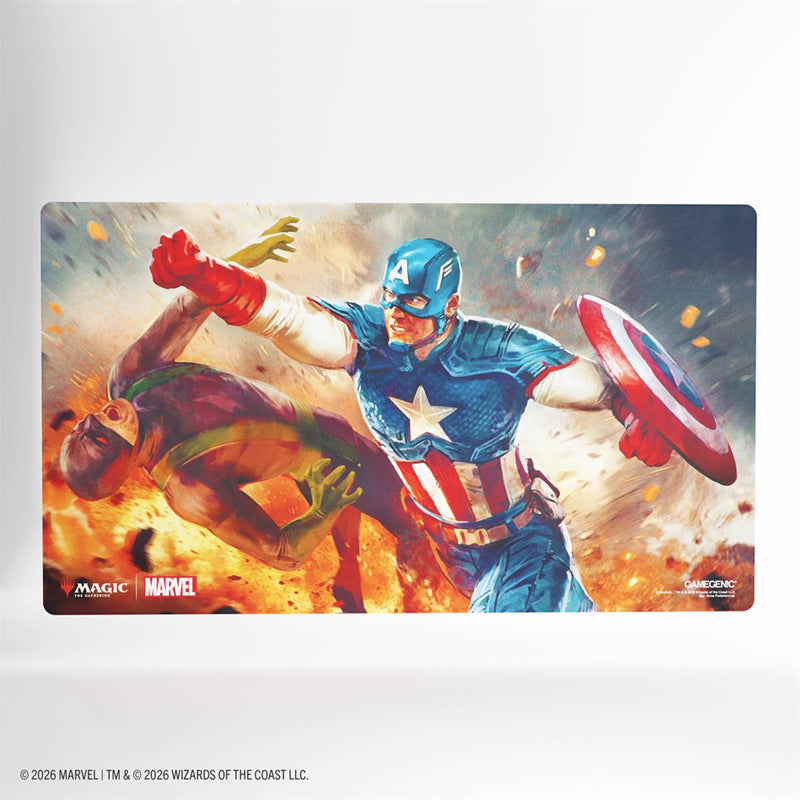 Prime Playmat: Magic: The Gathering: Marvel Super Heroes: Captain A-Super-Soldier