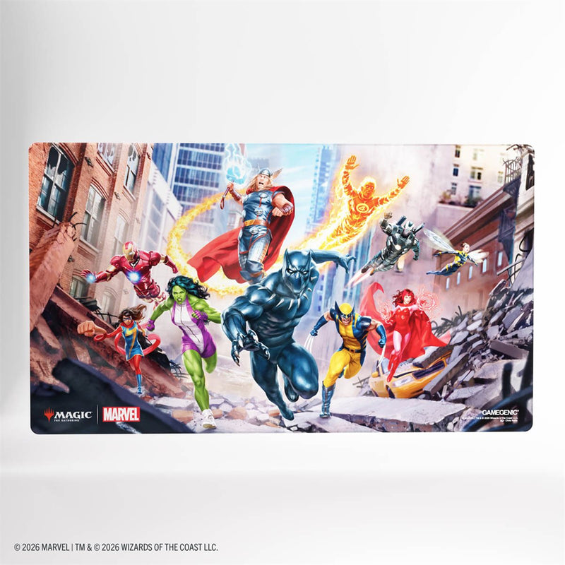 Magic: The Gathering: Marvel Super Heroes: Shiny Playmat - Marvel Super Heroes