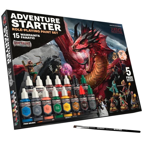 Army Painter: Gamemaster - Adventure Starter Role-Playing Paint Set