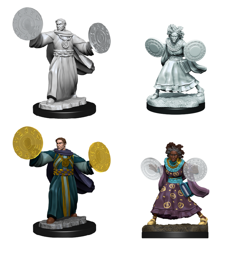 Critical Role Unpainted Miniatures: Graviturgy/Chronurgy Female