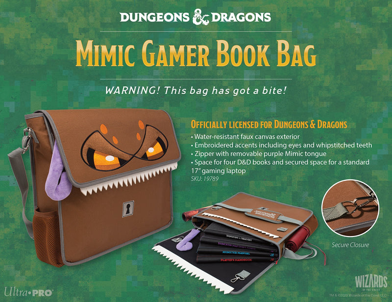 Dungeons & Dragons: Ultra Pro Gamer Book Bag - Mimic