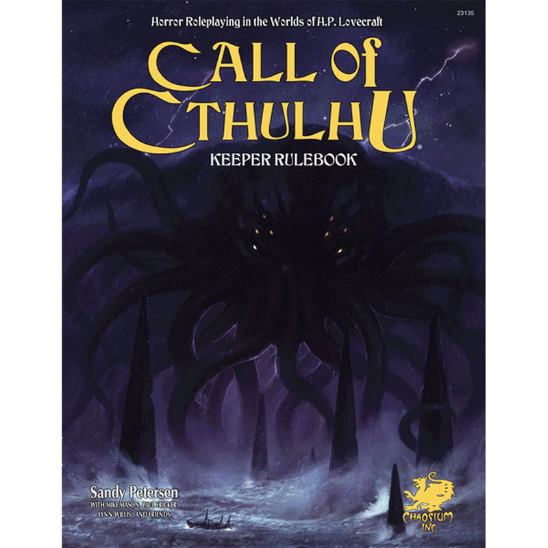 Call of Cthulhu: 7th Ed Call Of Cthulhu Keepers Rulebook