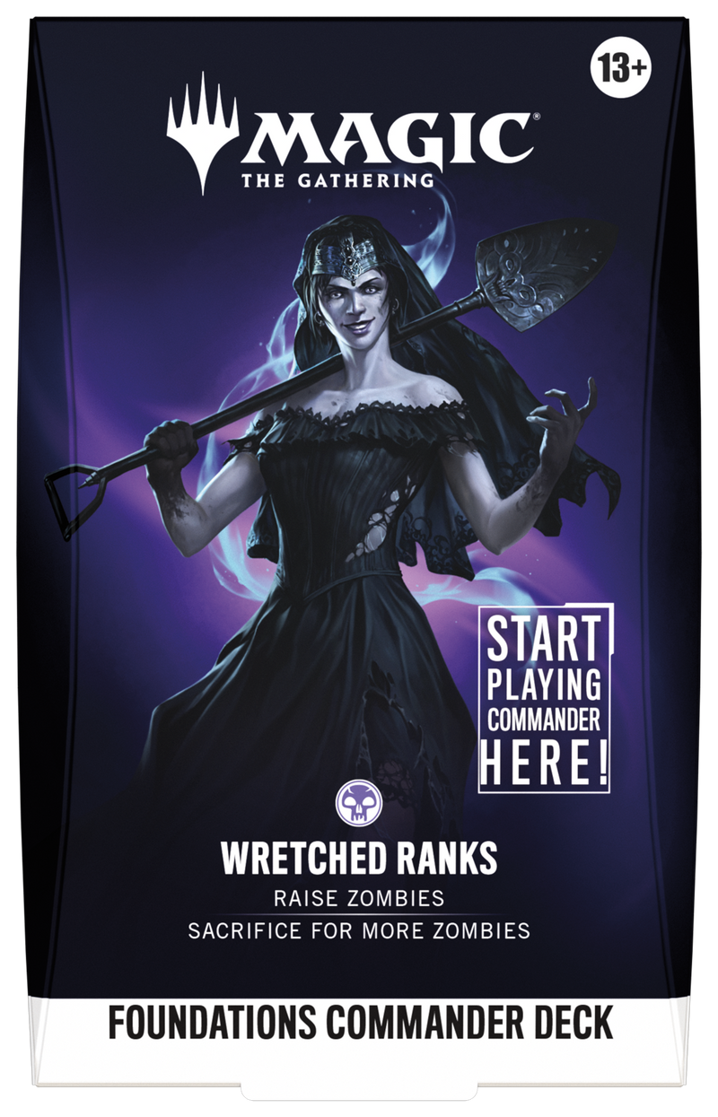 Magic the Gathering Foundations - Commander Decks