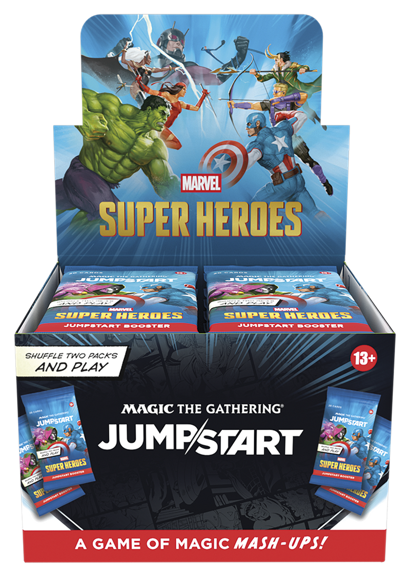 Magic: The Gathering - Marvel Super Heroes Jumpstart Booster Box