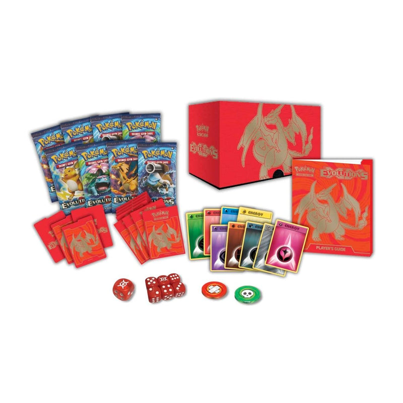 Pokemon - XY-Evolutions Elite Trainer Box (Mega Charizard Y)
