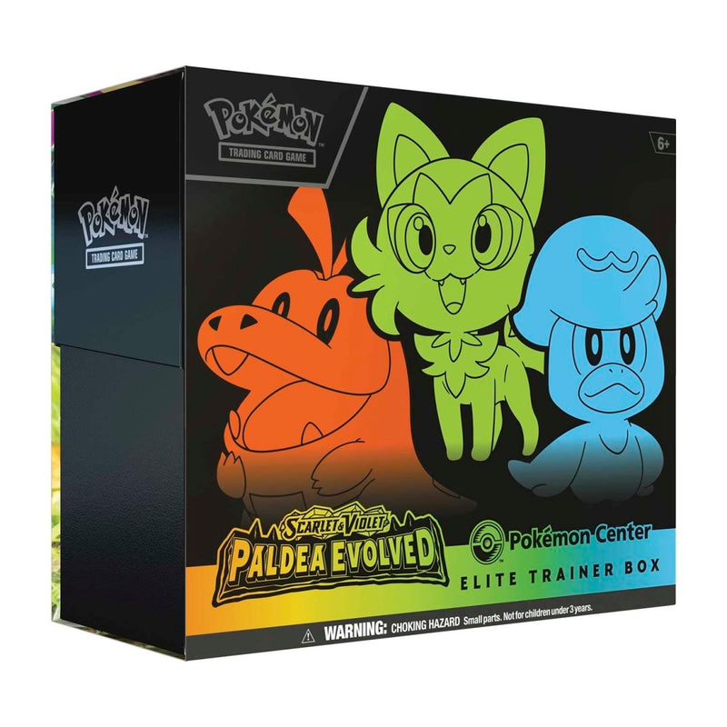 Pokemon - Paldea Evolved - Pokemon Center - Elite Trainer Box
