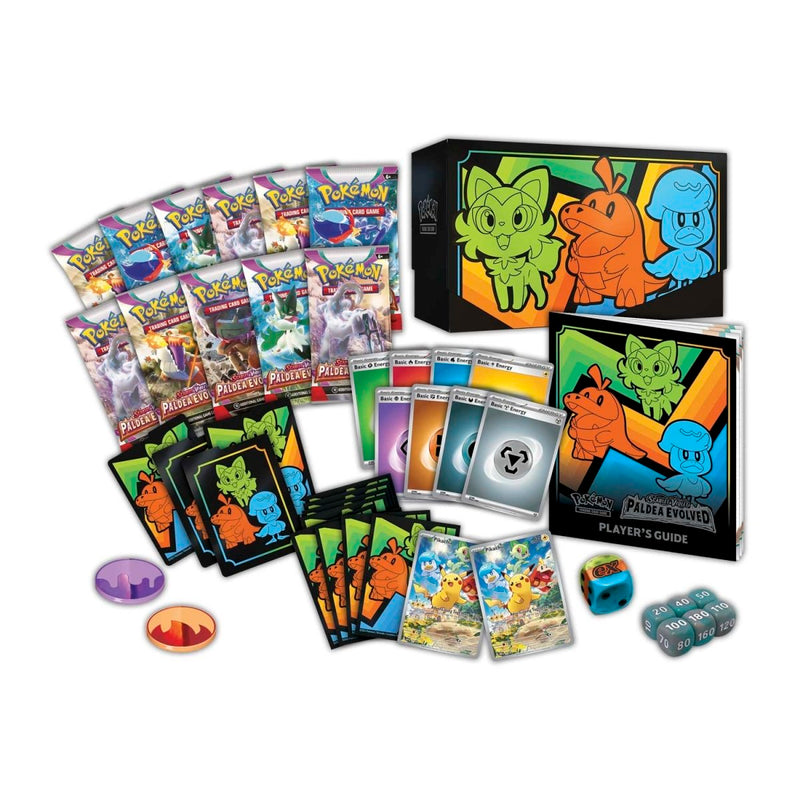 Pokemon - Paldea Evolved - Pokemon Center - Elite Trainer Box