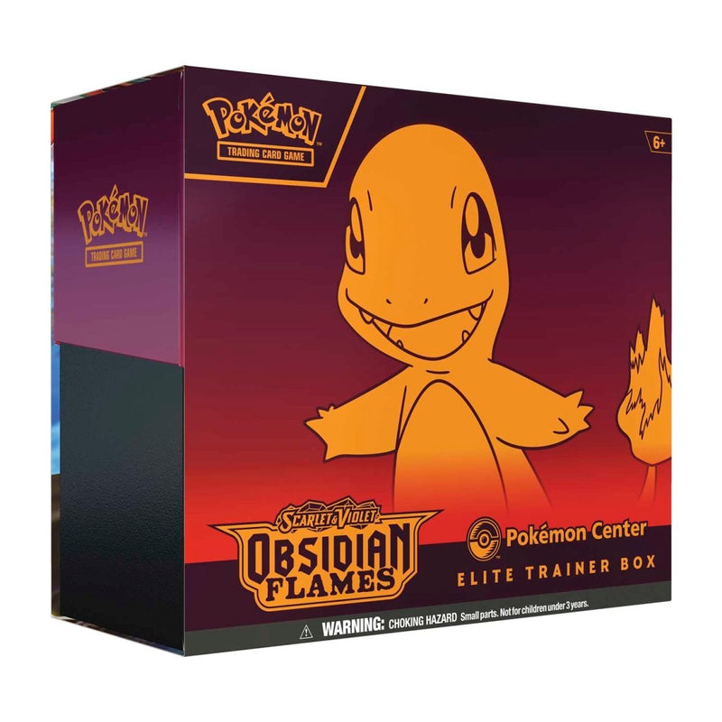 Pokemon - Scarlet & Violet Obsidian Flames - Pokemon Center - Elite Trainer Box