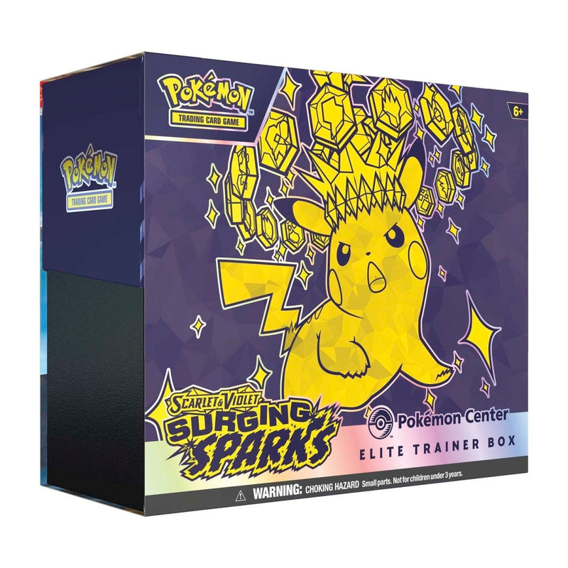 Pokémon - Scarlet & Violet Surging Sparks - Pokémon Center - Elite Trainer Box