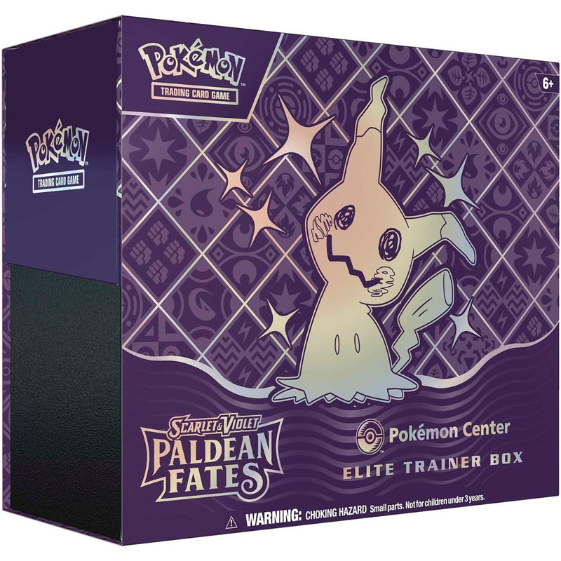 Pokémon - Scarlet & Violet Paldean Fates - Pokémon Center - Elite Trainer Box