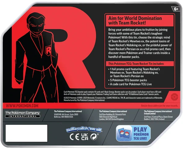 Pokemon - Team Rocket Tin [Persian]
