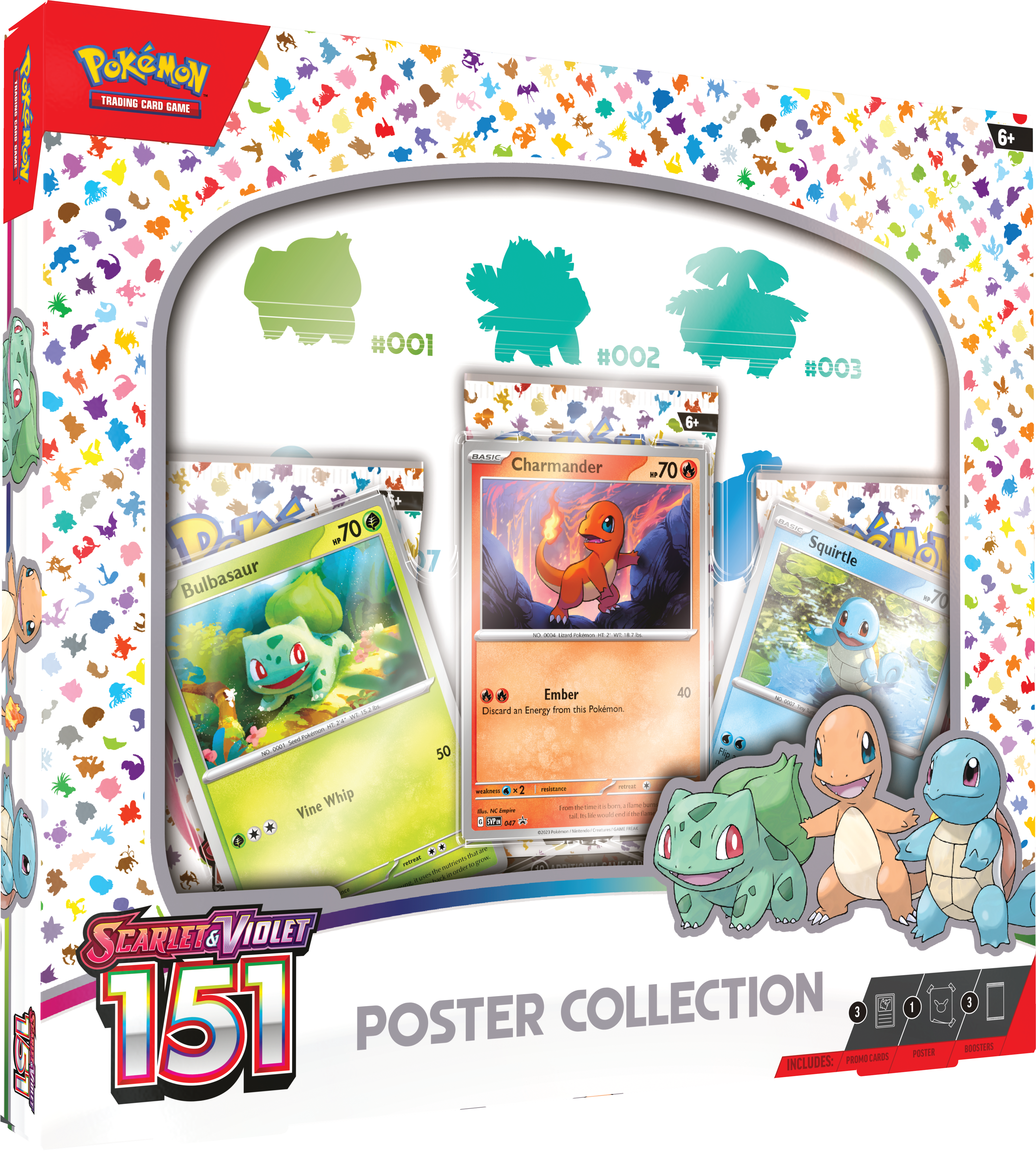 Pokemon Scarlet & Violet 151: Poster Collection | HFX Games