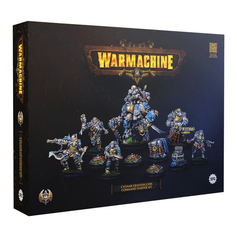 Warmachine: Cygnar: Gravediggers Command Starter