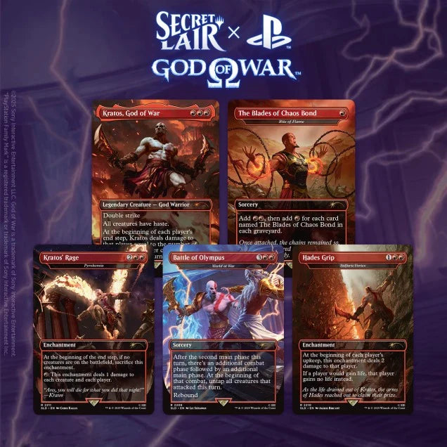 MTG Secret Lair - God of War: Greek (Non-Foil)