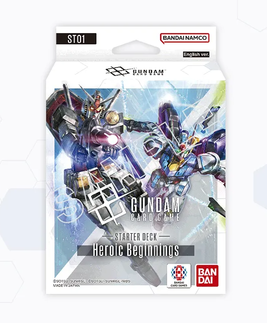 Gundam Card Game - Starter Deck Heroic Beginnings ST01 ( Coming Soon )