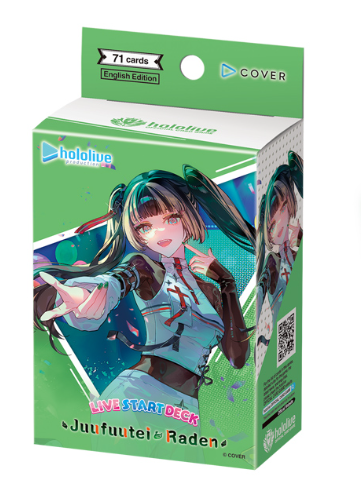 Hololive Card Game - Live Start Deck Juufuutei Raden