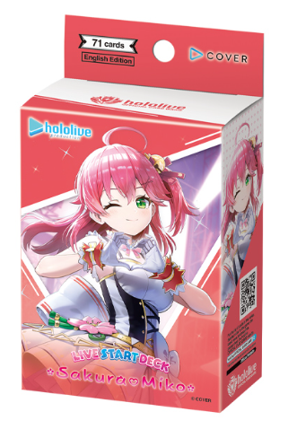 Hololive Card Game - Live Start Deck Sakura Miko