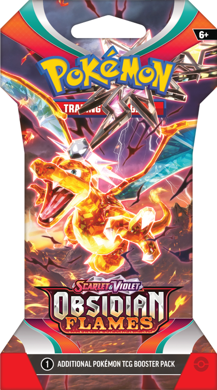 Pokemon Scarlet & Violet: Obsidian Flames Sleeved Booster Pack