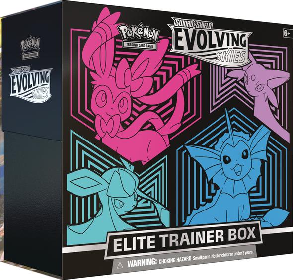 Pokemon - Evolving Skies Vaporeon Elite Trainer Box