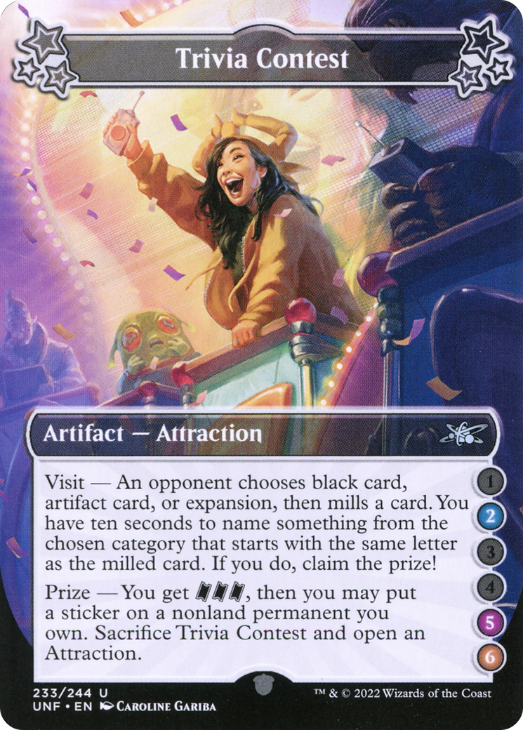 Trivia Contest (2-5-6) [Unfinity]