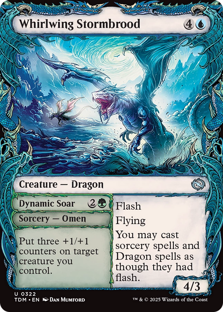 Whirlwing Stormbrood (Showcase) [Tarkir: Dragonstorm]