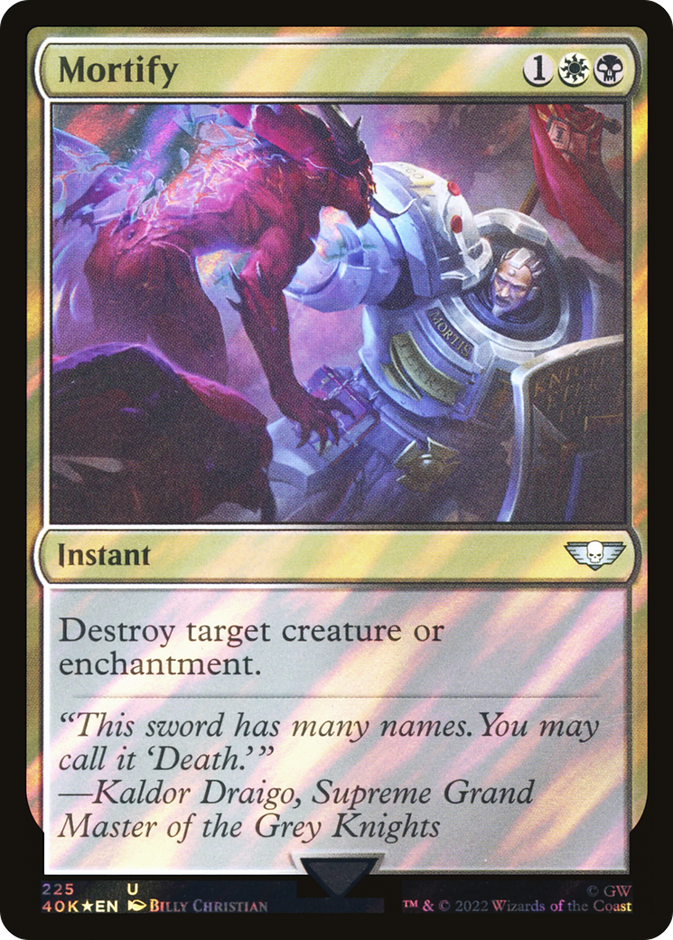 Mortify (Surge Foil) [Warhammer 40,000]