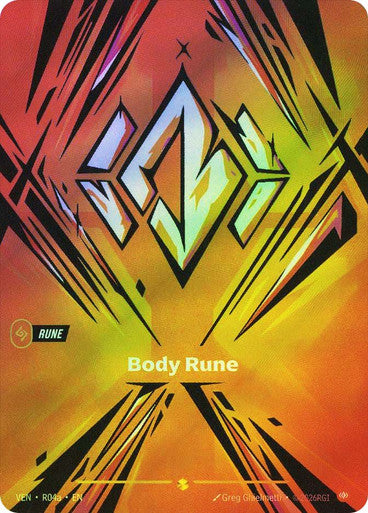 Body Rune (R04a) (R04a) - Vendetta Foil