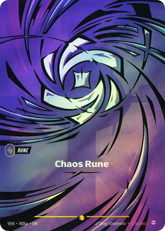 Chaos Rune (R05a) (R05a) - Vendetta Foil