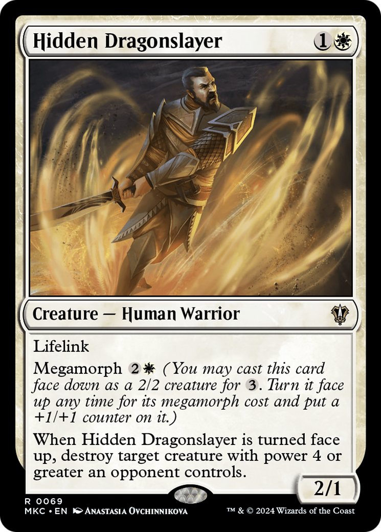 Hidden Dragonslayer [Murders at Karlov Manor Commander]