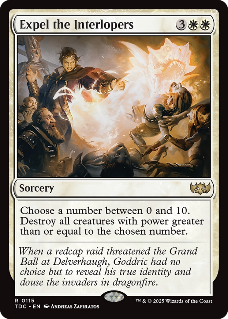 Expel the Interlopers [Tarkir: Dragonstorm Commander]