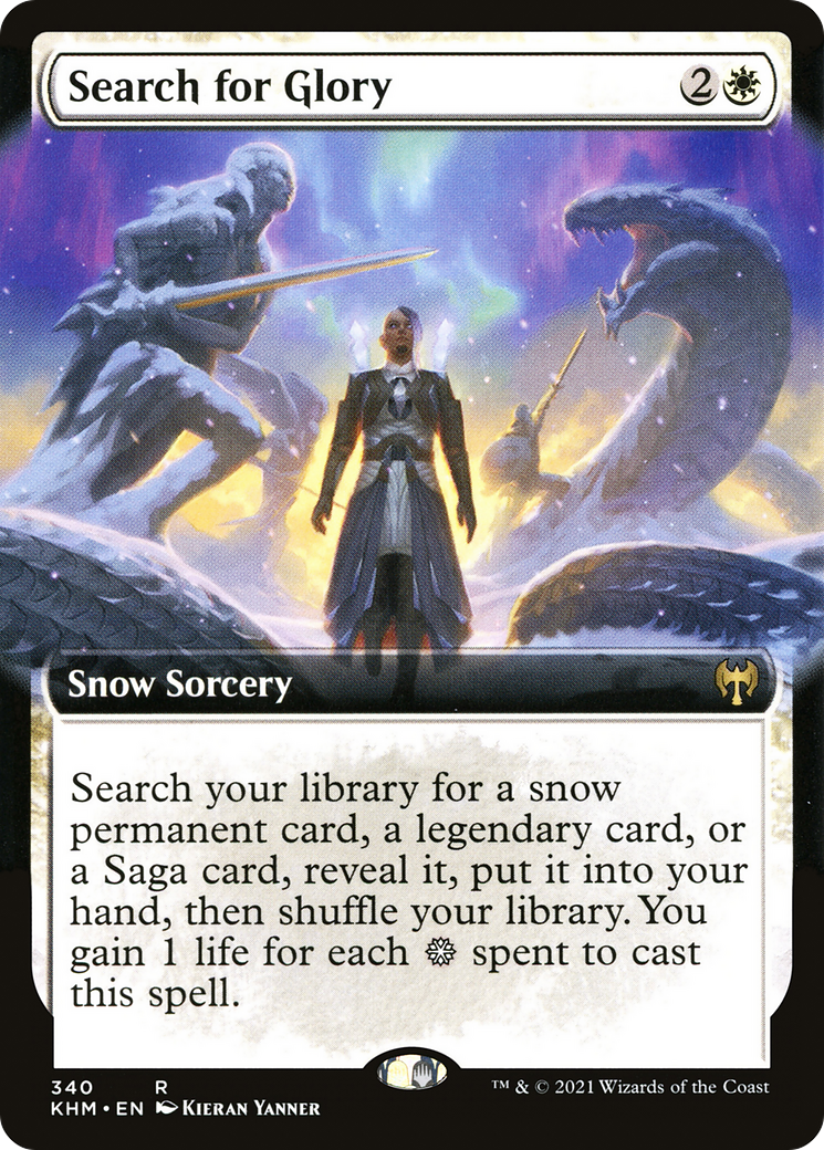 Search for Glory (Extended Art) [Kaldheim]