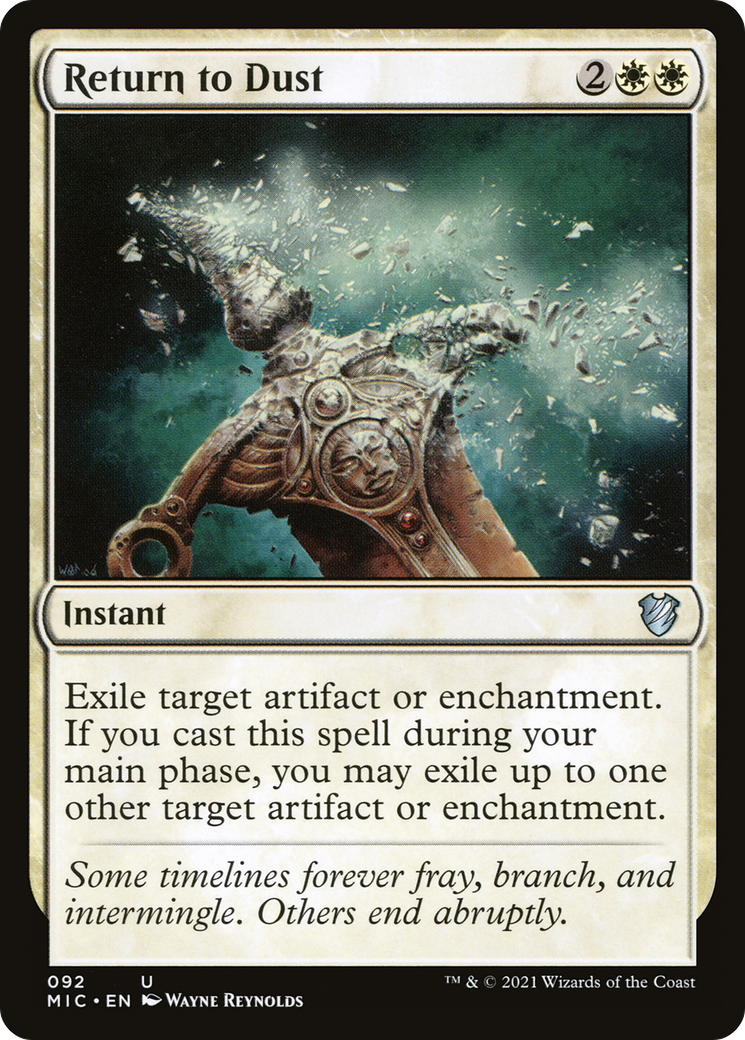 Return to Dust [Innistrad: Midnight Hunt Commander]