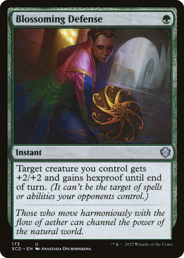 Blossoming Defense [Starter Commander Decks]