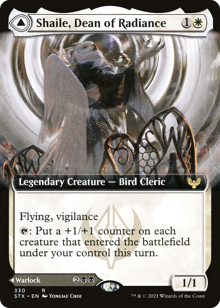 Shaile, Dean of Radiance // Embrose, Dean of Shadow (Extended Art) [Strixhaven: School of Mages]