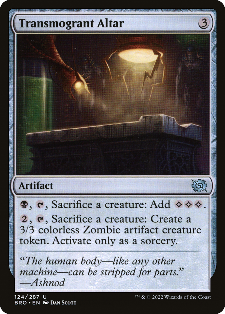 Transmogrant Altar [The Brothers' War]