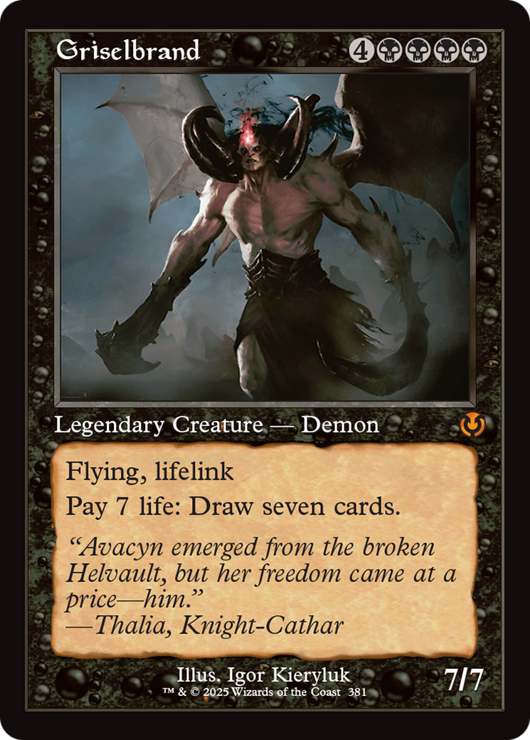Griselbrand (Retro Frame) [Innistrad Remastered]