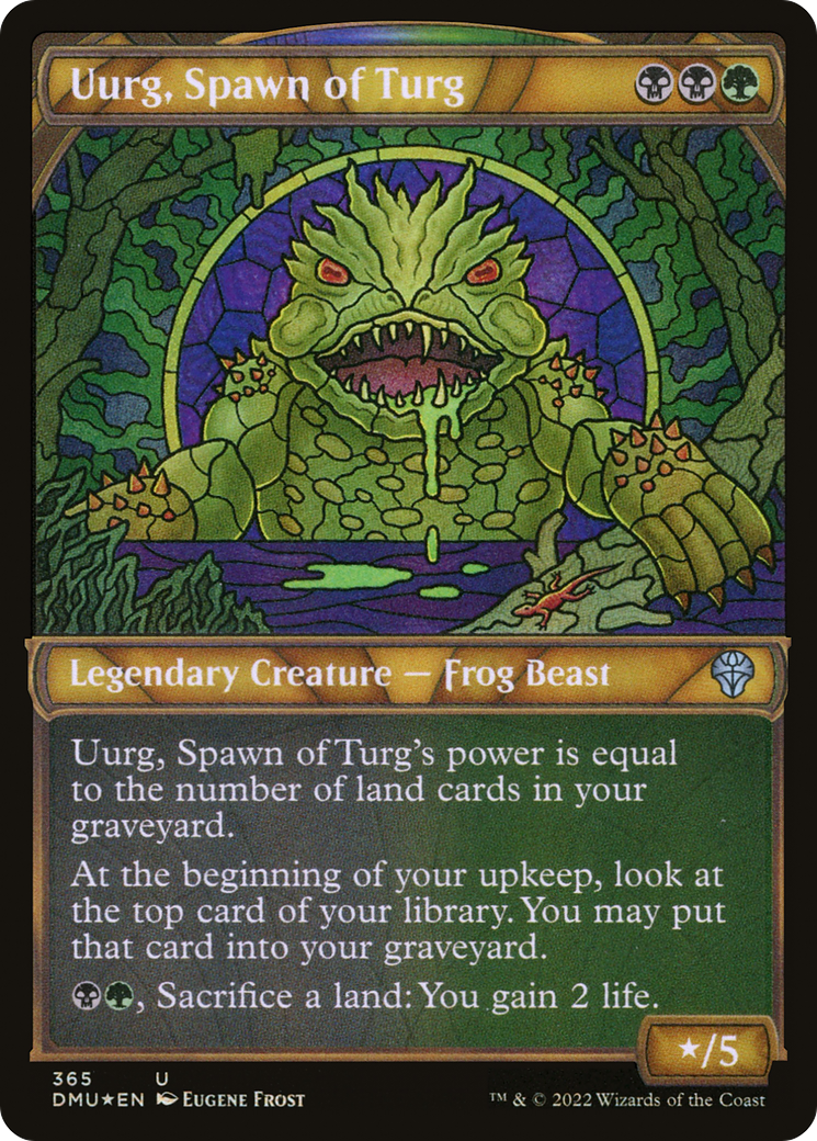 Uurg, Spawn of Turg (Showcase Textured) [Dominaria United]