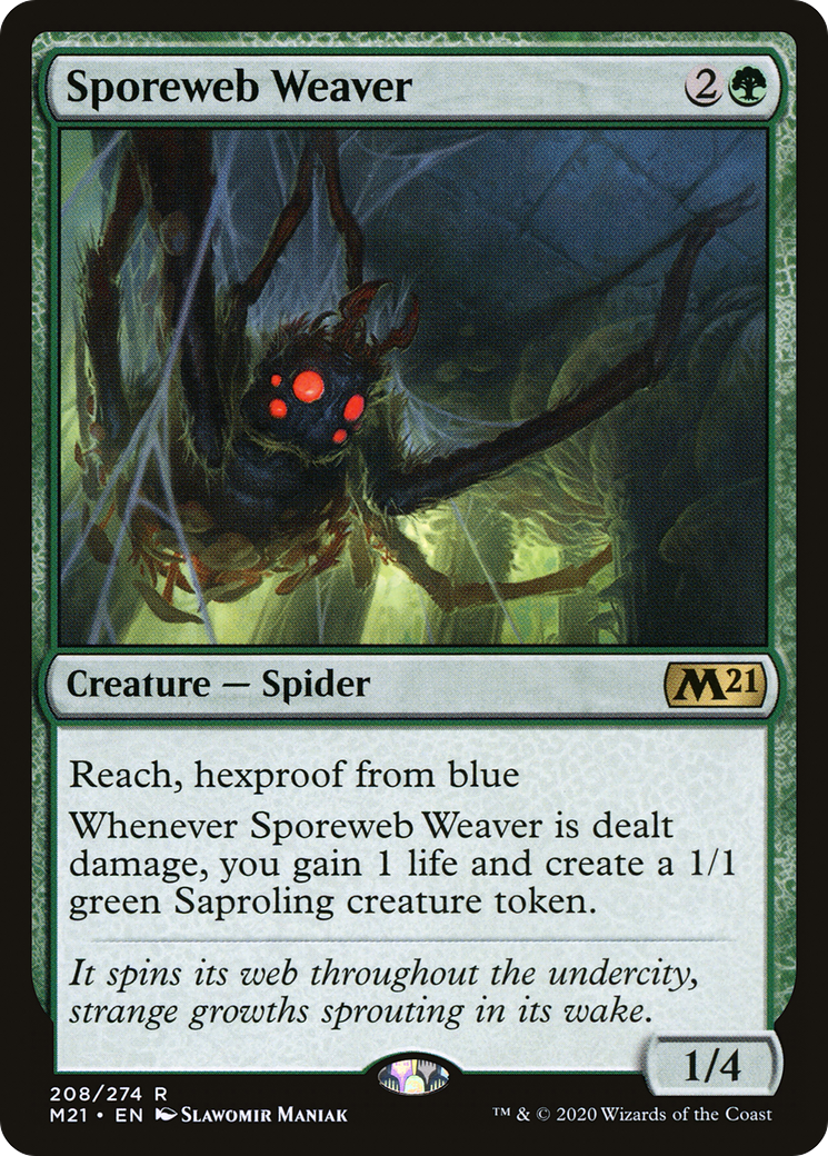 Sporeweb Weaver (M21-208) - Core Set 2021
