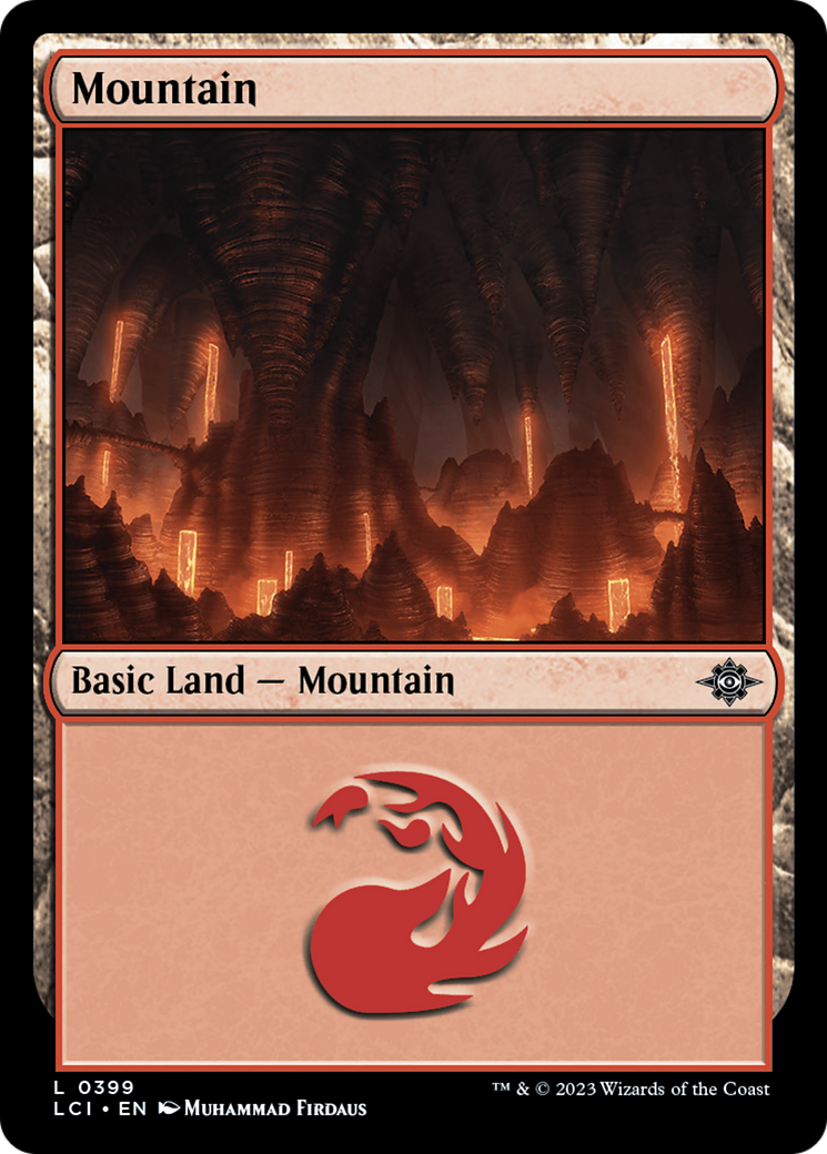 Mountain (LCI-399) - The Lost Caverns of Ixalan Foil