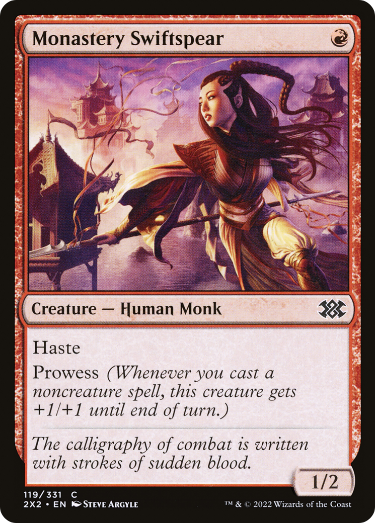 Monastery Swiftspear [Double Masters 2022]