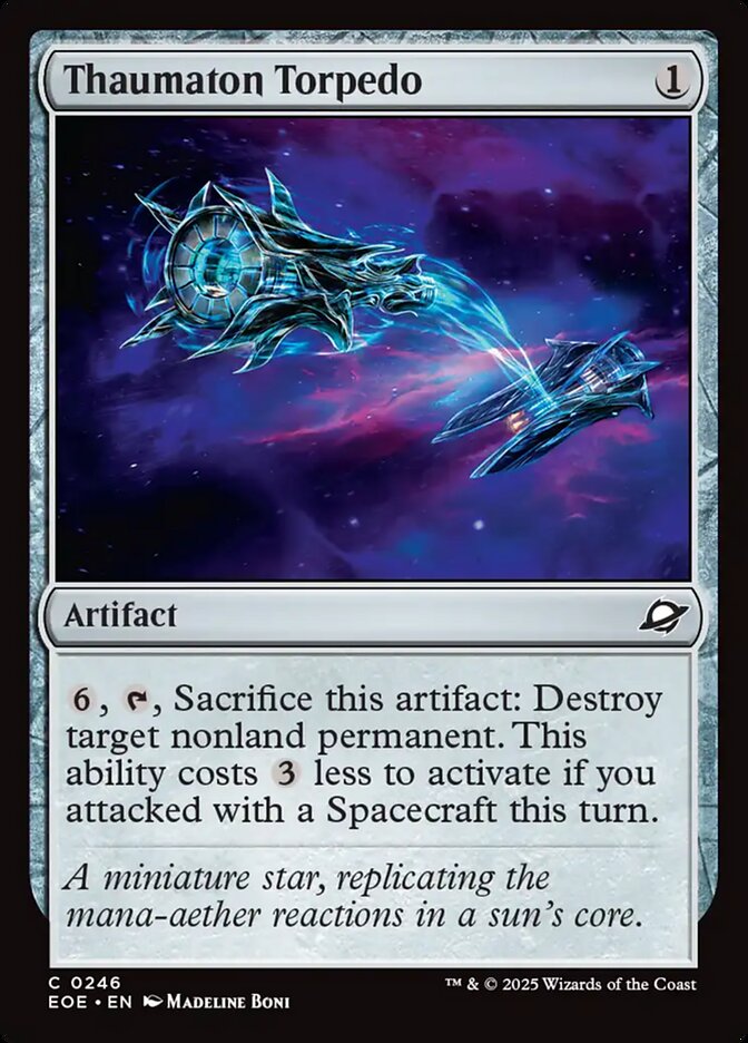 Thaumaton Torpedo [Edge of Eternities]
