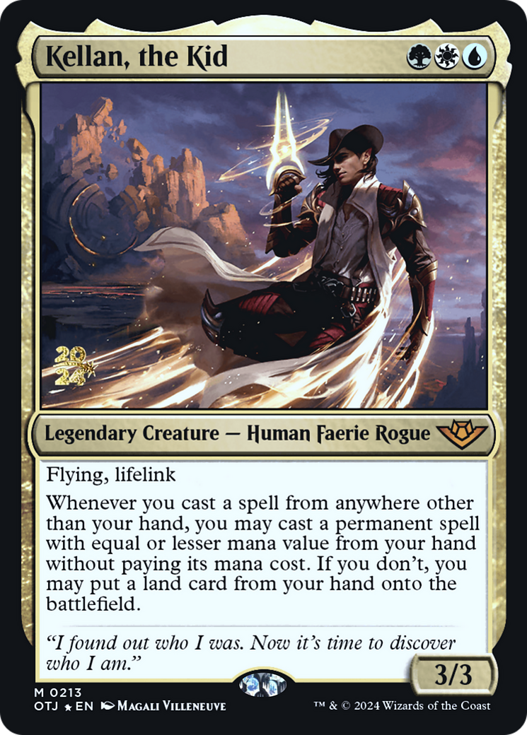 Kellan, the Kid [Outlaws of Thunder Junction Prerelease Promos]