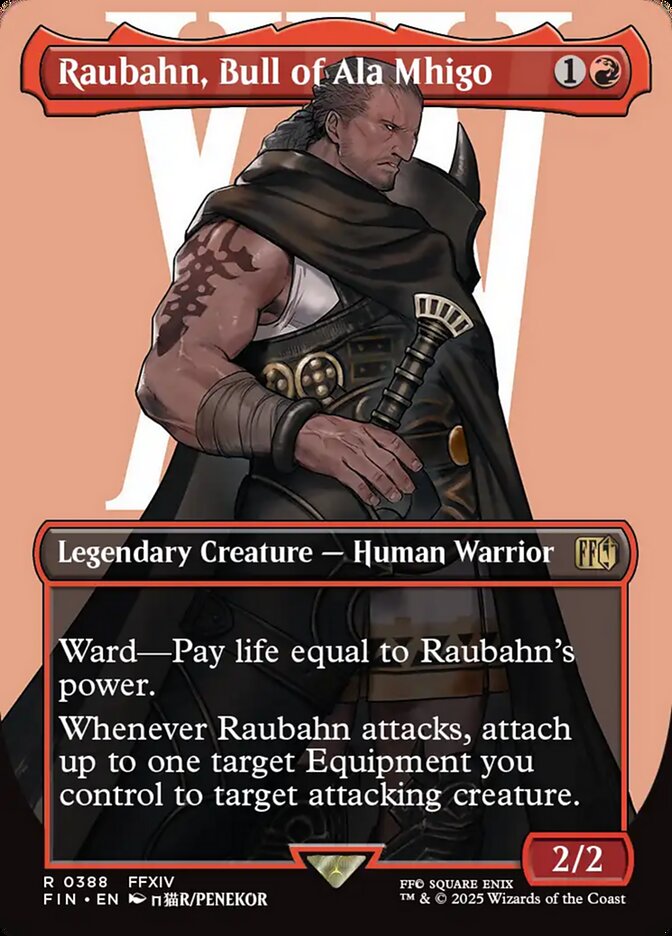 Raubahn, Bull of Ala Mhigo (Borderless) [FINAL FANTASY]
