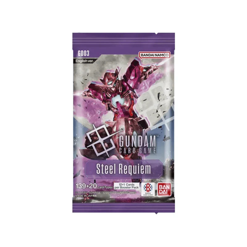 Gundam Card Game - GD-03 Steel Requiem Booster Pack